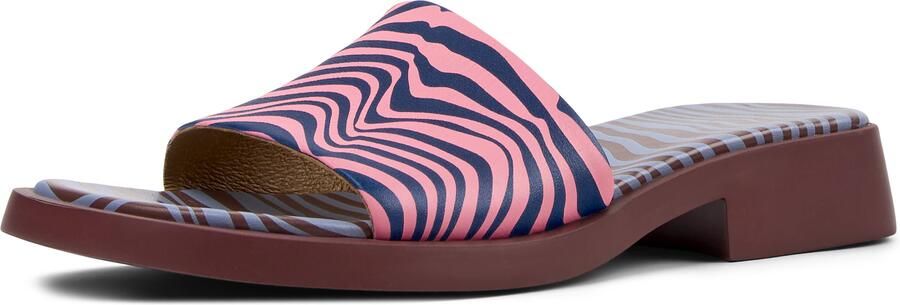 CAMPER Muiltjes ' Dana ' blauw pink