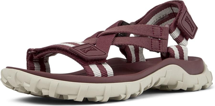 Camper Drift Trail Sandal Sandalen Damen Bordeauxrood Beige