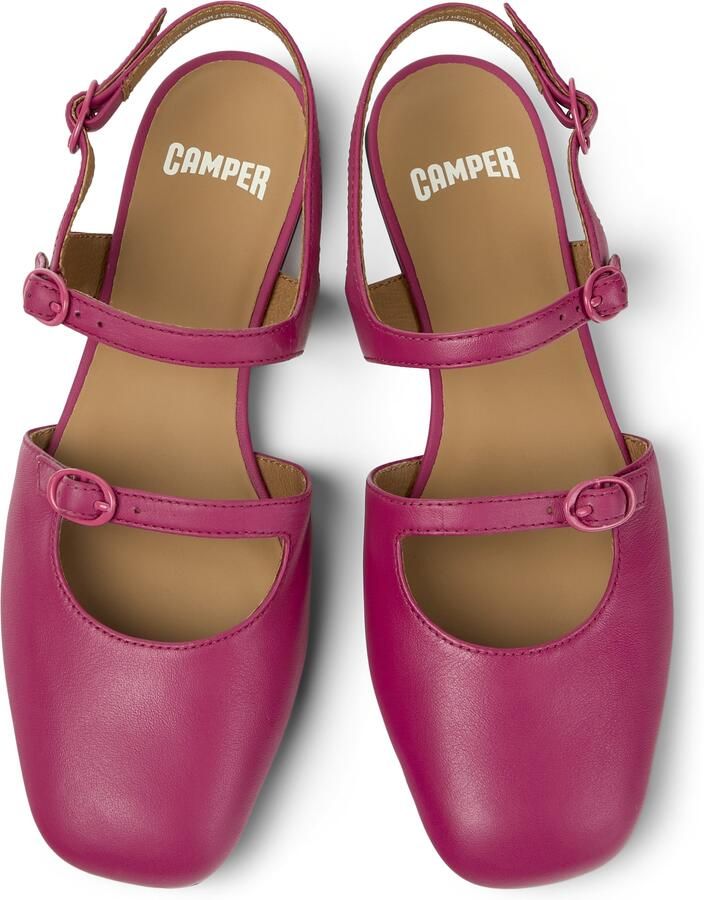 CAMPER Sandalen met riem ' Casi Myra ' donkerroze - Foto 2