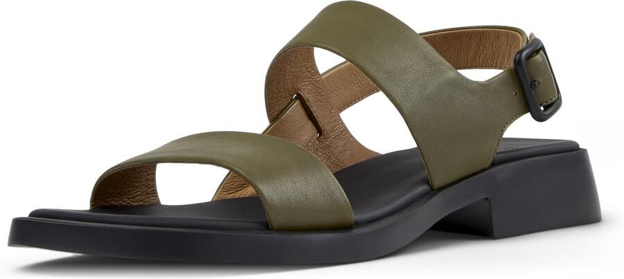 CAMPER Sandalen met riem ' Dana ' olijfgroen