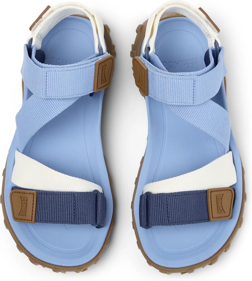 CAMPER Sandalen met riem 'Drift Trail' navy hemelsblauw - Foto 2