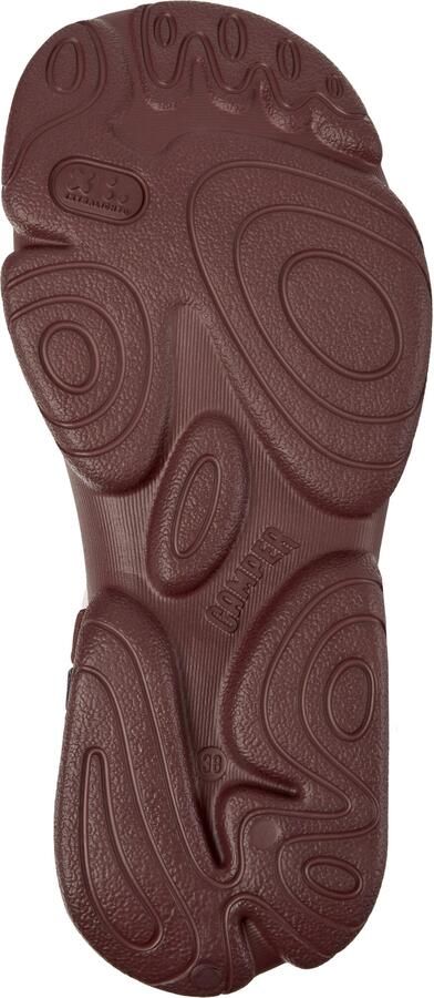 CAMPER Sandalen met riem ' Karst ' bruin rosa zwart - Foto 4