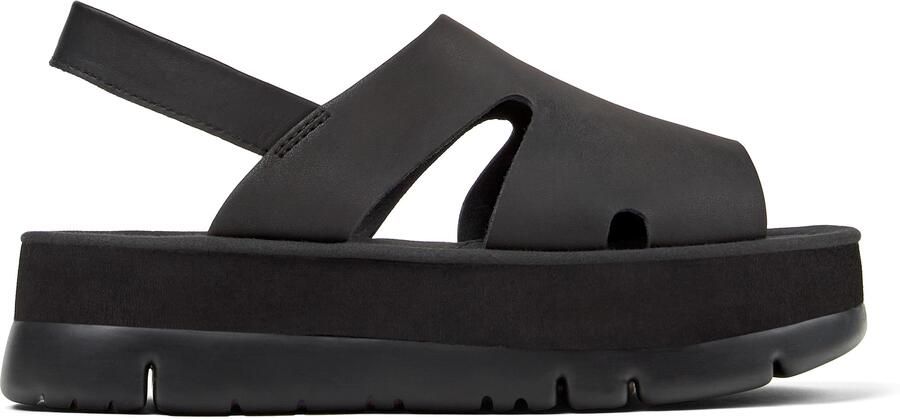 Camper Platform Slingback Sandals with Adjustable Strap and Cushioned Footbed - Foto 4