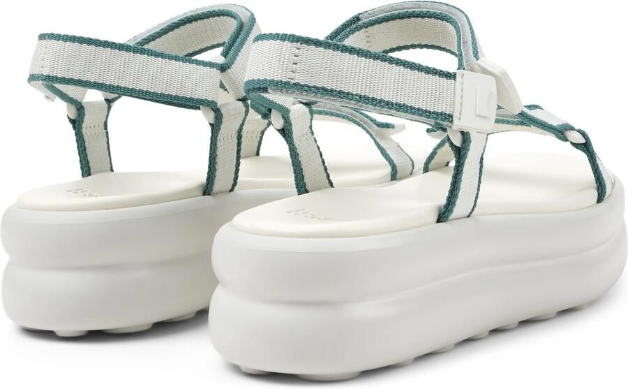 CAMPER Sandalen met riem 'Pelotas Flota Up' jade groen wit - Foto 3