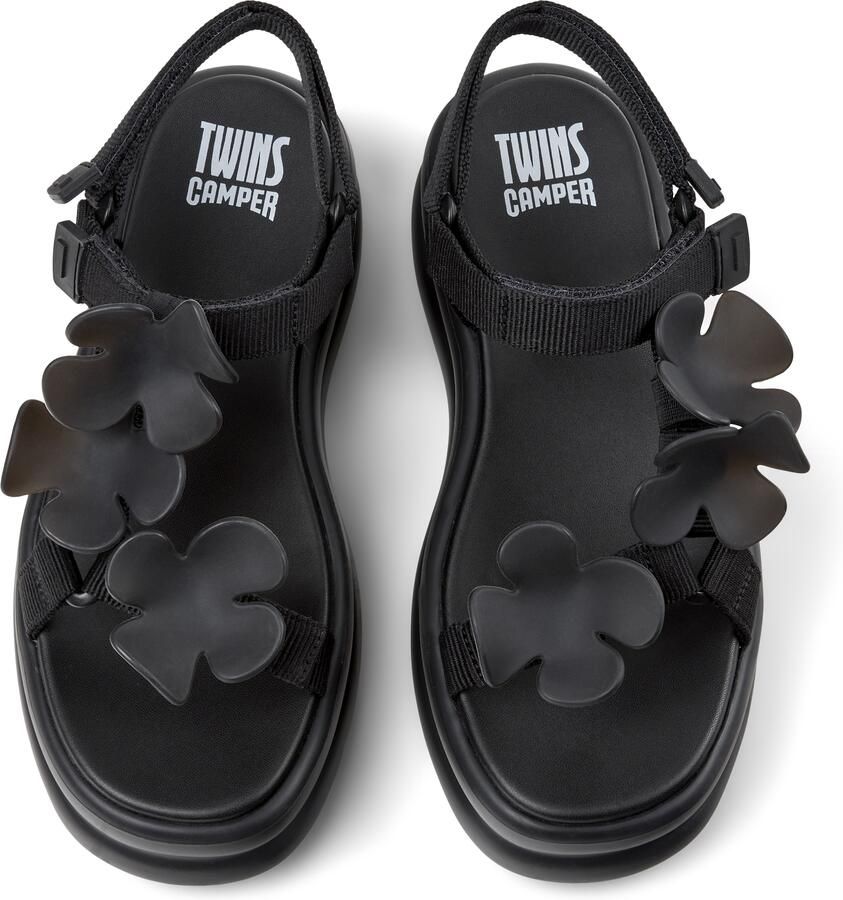 CAMPER Sandalen met riem ' Pelotas Flota' zwart - Foto 2