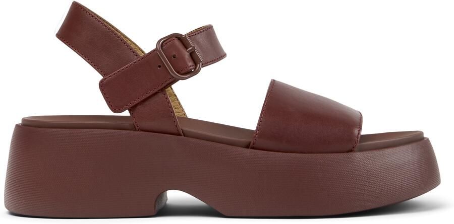 CAMPER Sandalen met riem 'Tasha' bourgogne - Foto 4