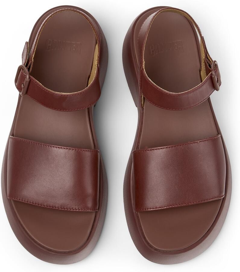 CAMPER Sandalen met riem 'Tasha' bourgogne - Foto 2