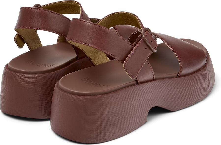 CAMPER Sandalen met riem 'Tasha' bourgogne - Foto 3