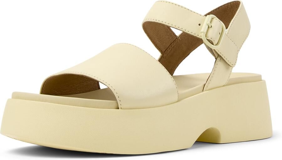 CAMPER Sandalen met riem ' Tasha ' lichtgeel