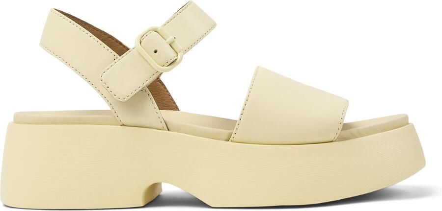 CAMPER Sandalen met riem ' Tasha ' lichtgeel - Foto 4