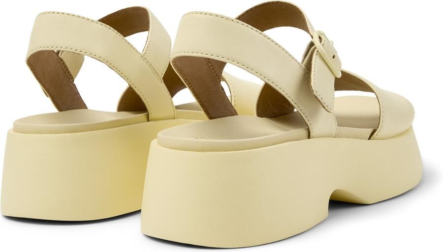 CAMPER Sandalen met riem ' Tasha ' lichtgeel - Foto 3