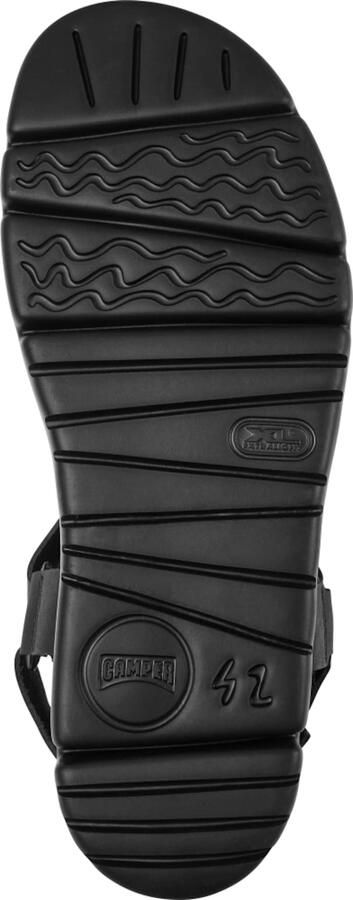 Camper Zwarte Casual Platte Sandalen voor Mannen Black Heren - Foto 4