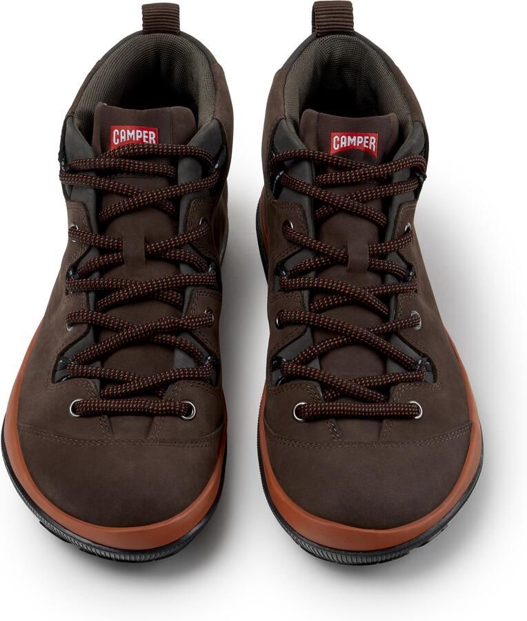 CAMPER Sneakers hoog 'Peu Pista' donkerbruin - Foto 2