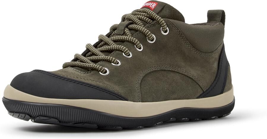 CAMPER Sneakers hoog 'Peu Pista' olijfgroen