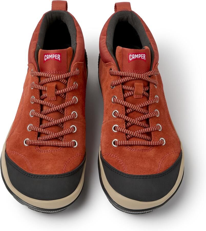 CAMPER Sneakers hoog 'Peu Pista' roestrood zwart - Foto 2