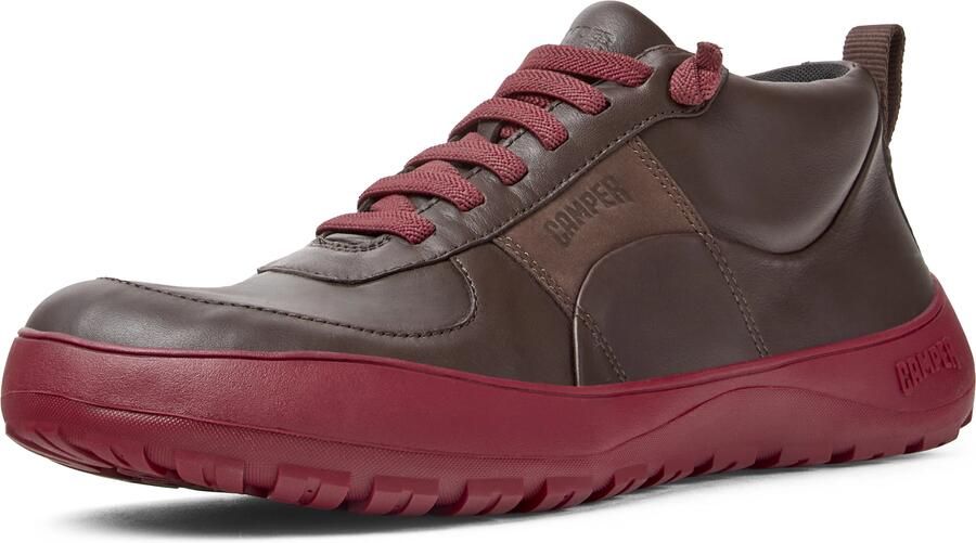 CAMPER Sneakers hoog ' Peu Serra ' donkerbruin