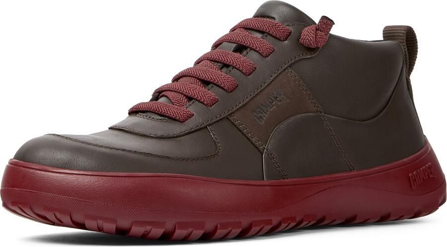 CAMPER Sneakers hoog ' Peu Serra ' donkerbruin - Foto 2