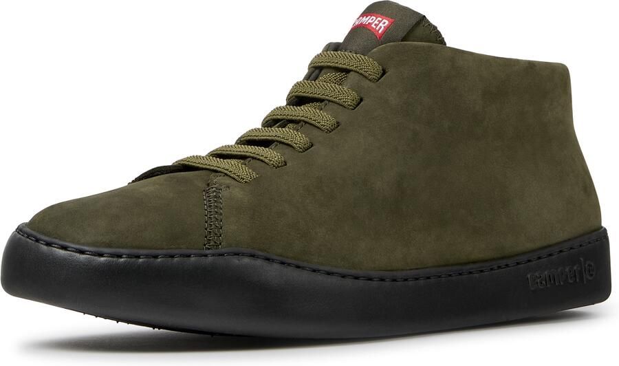 CAMPER Sneakers hoog ' Peu Touring ' donkergroen - Foto 3