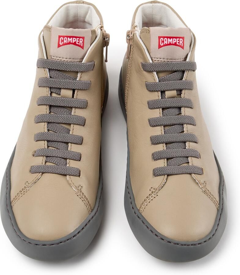 CAMPER Sneakers hoog ' Peu Touring ' lichtbeige - Foto 3