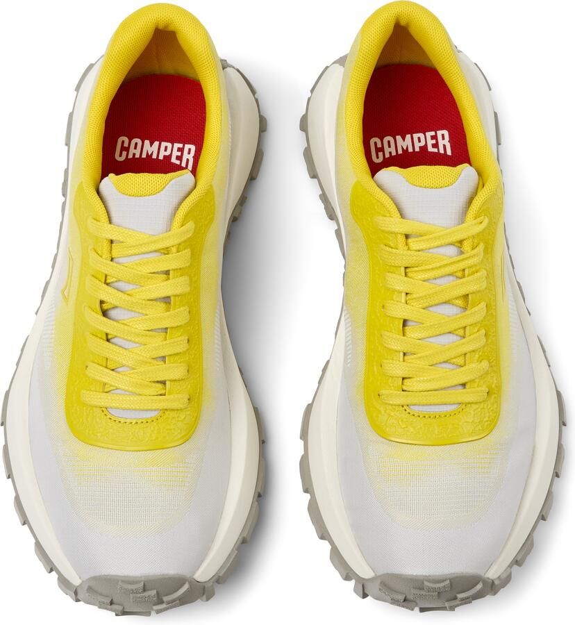 CAMPER Sneakers laag ' Drift Trail ' geel grijs - Foto 2