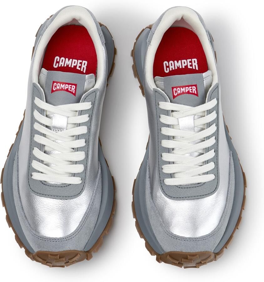 CAMPER Sneakers laag ' Drift Trail ' grijs zilver - Foto 2