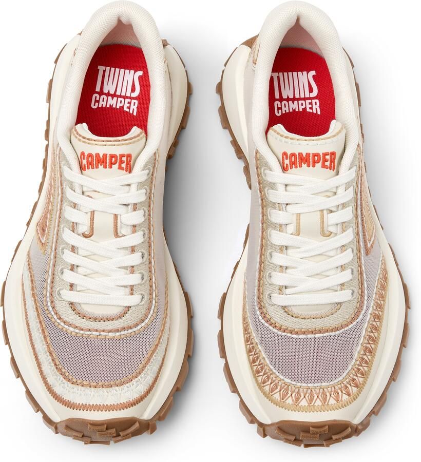 CAMPER Sneakers laag 'Drift Trail Twins' lichtbeige geel oranje - Foto 2