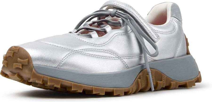CAMPER Sneakers laag 'Drift Trail' zilver