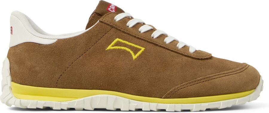 CAMPER Sneakers laag 'Drift Walk' bruin geel wit - Foto 4