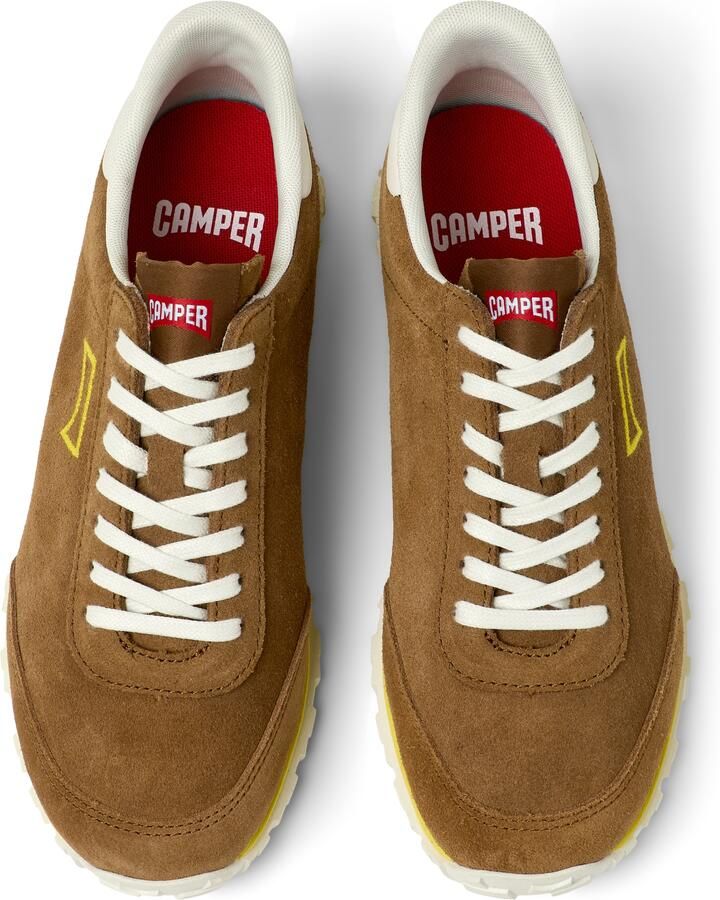 CAMPER Sneakers laag 'Drift Walk' bruin geel wit - Foto 2