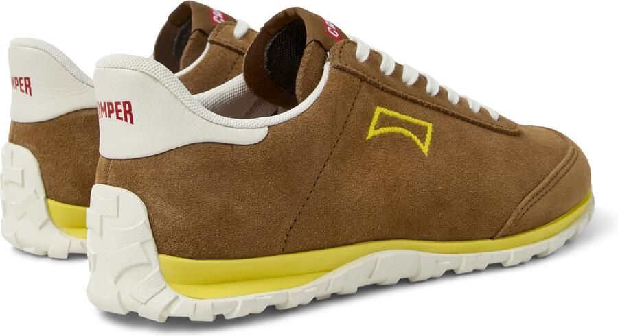 CAMPER Sneakers laag 'Drift Walk' bruin geel wit - Foto 3