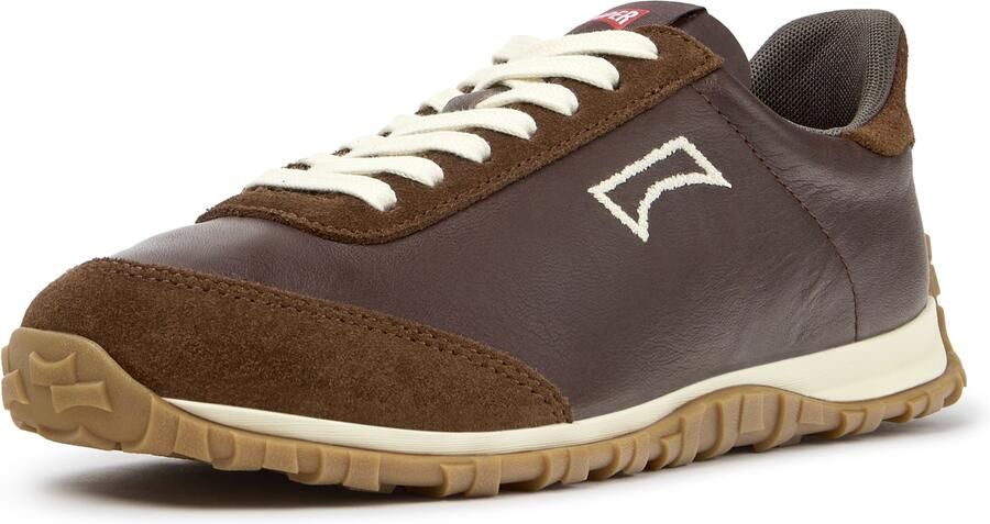 CAMPER Sneakers laag 'Drift Walk' donkerbruin wit - Foto 4