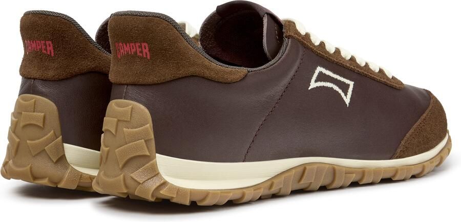 CAMPER Sneakers laag 'Drift Walk' donkerbruin wit - Foto 6