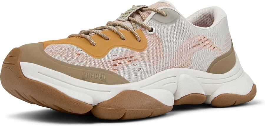 CAMPER Sneakers laag 'Karst 2' beige geel oranje