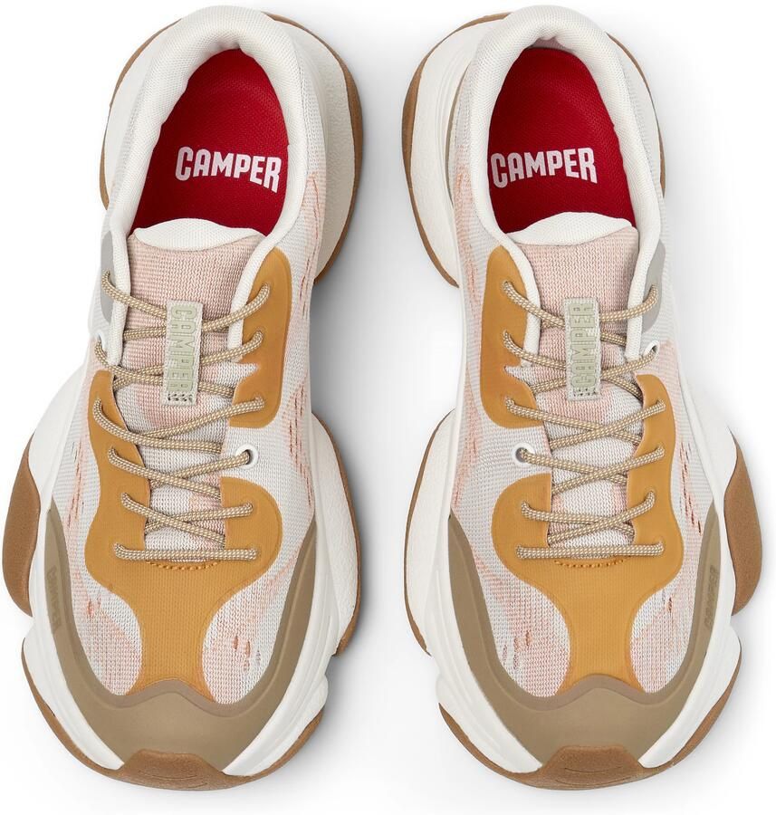 CAMPER Sneakers laag 'Karst 2' beige geel oranje - Foto 2