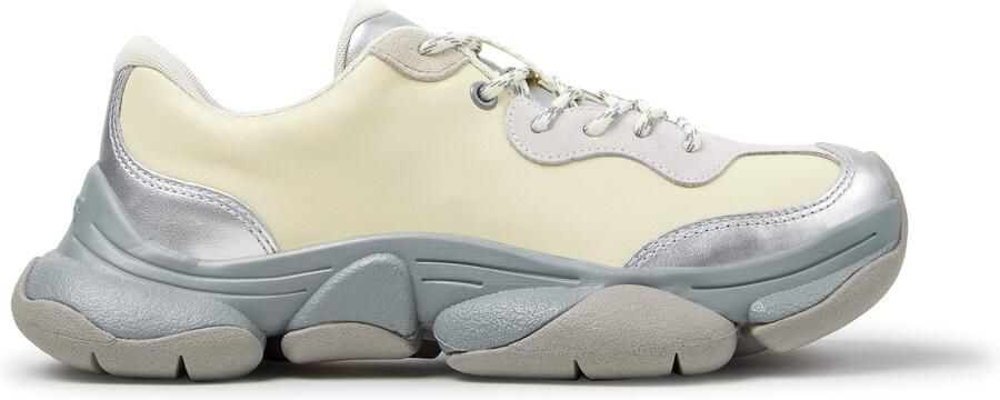 CAMPER Sneakers laag ' Karst 2 ' beige zilver - Foto 5