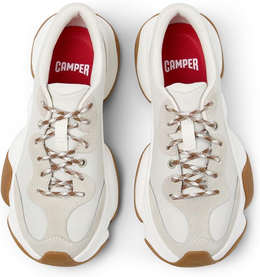CAMPER Sneakers laag 'Karst 2' lichtgrijs wit - Foto 2