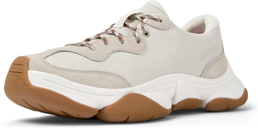 CAMPER Sneakers laag 'Karst 2' lichtgrijs wit