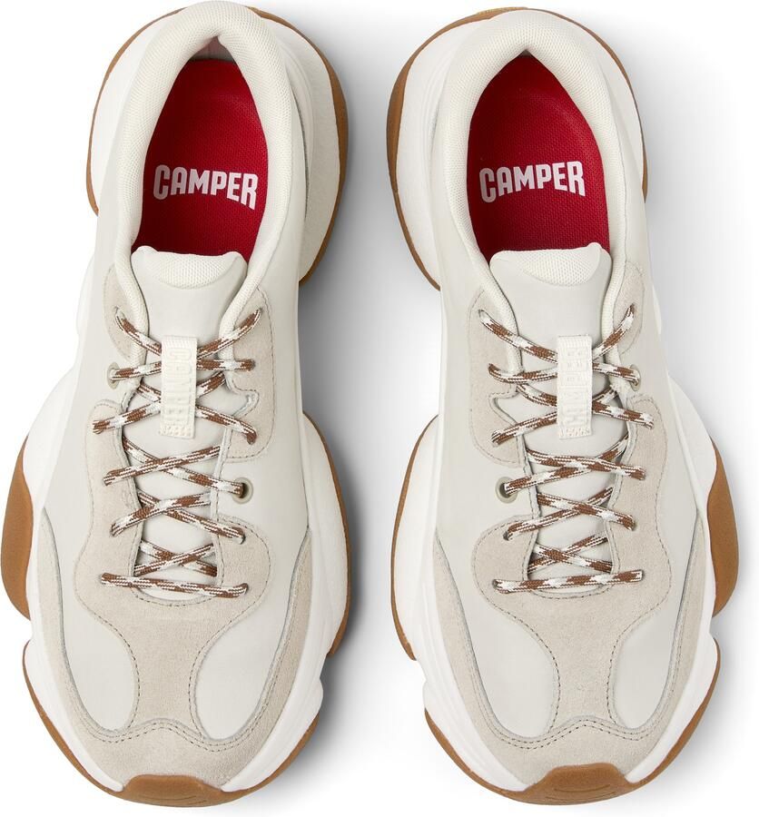 CAMPER Sneakers laag 'Karst 2' lichtgrijs wit - Foto 2