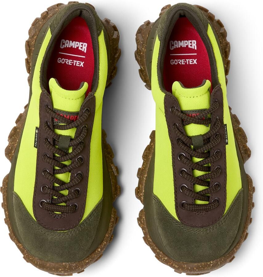 CAMPER Sneakers laag 'Karst Trek' bruin kaki lichtgroen - Foto 2