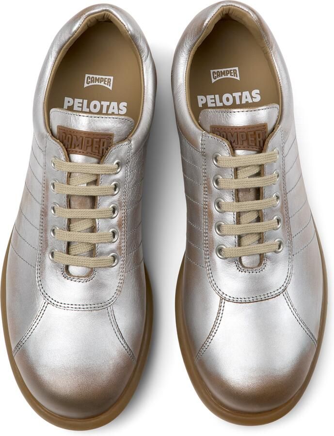 CAMPER Sneakers laag 'Pelotas Ariel' bruin zilver - Foto 2