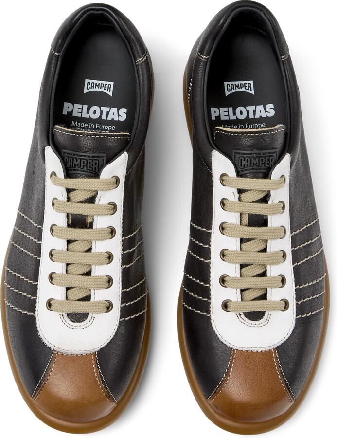 Camper Stylish Leather Sneakers with Lace-Up Closure and Comfortable Sole - Foto 3