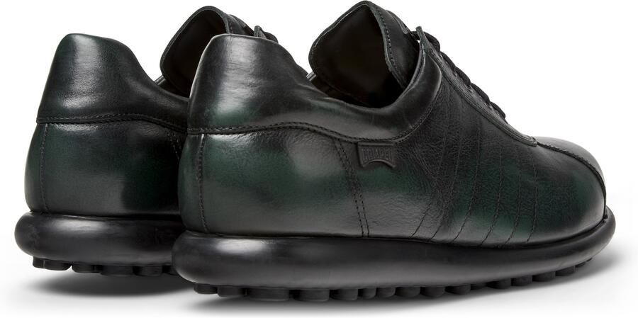 Camper Ariel Leren Sneakers Zwart Ronde Neus - Foto 3