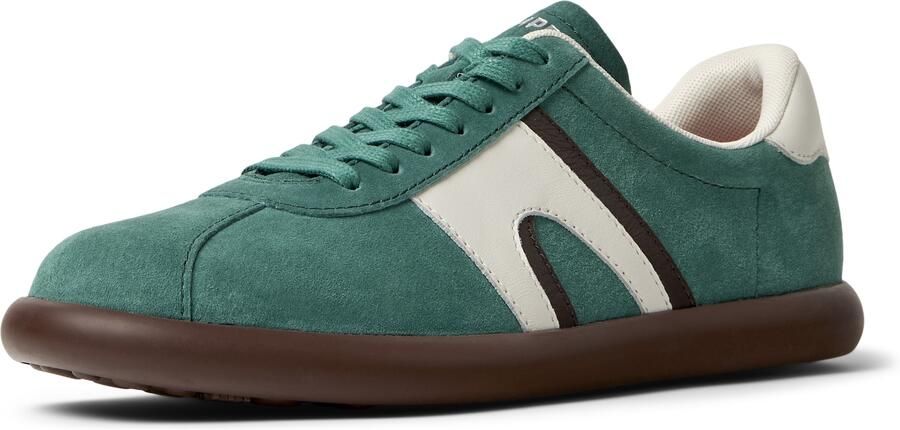 CAMPER Sneakers laag 'Pelotas Soller' donkerbruin groen wit - Foto 2