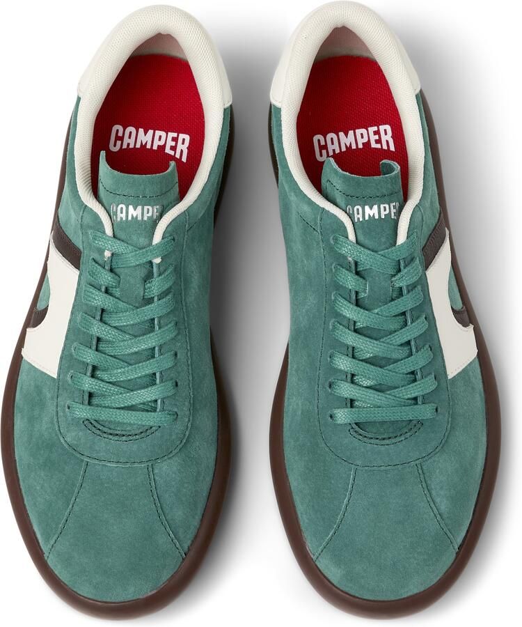 CAMPER Sneakers laag 'Pelotas Soller' donkerbruin groen wit - Foto 3