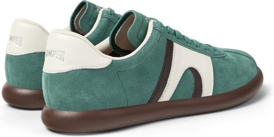 CAMPER Sneakers laag 'Pelotas Soller' donkerbruin groen wit - Foto 5