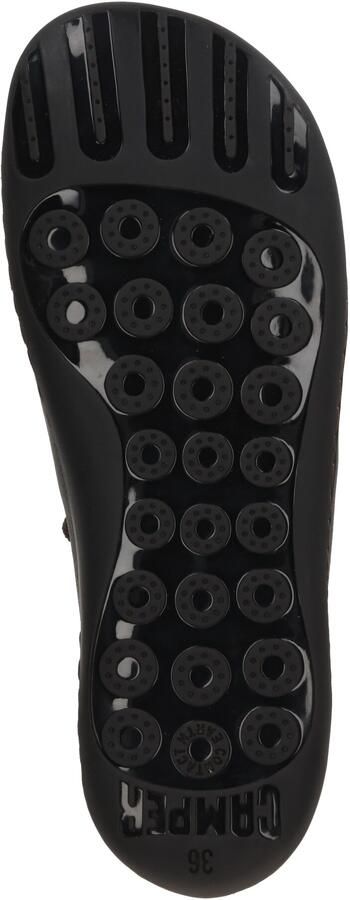 Camper Beetle Laceup Casual Leather Shoes Wo Black Sneakers - Foto 6