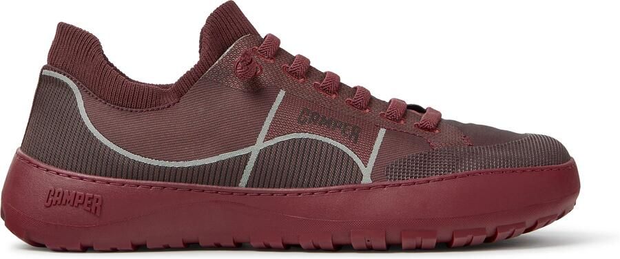 CAMPER Sneakers laag ' Peu Serra ' bruin bourgogne - Foto 5