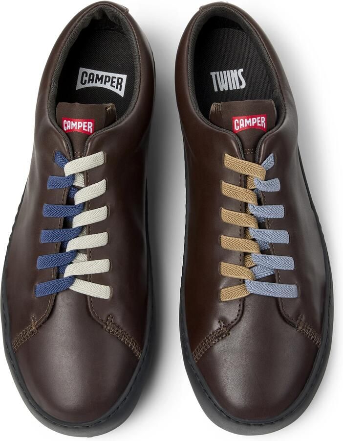 CAMPER Sneakers laag 'Peu Touring Twins' donkerbruin - Foto 2