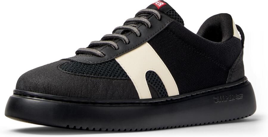 CAMPER Sneakers laag 'Runner K21' ecru zwart