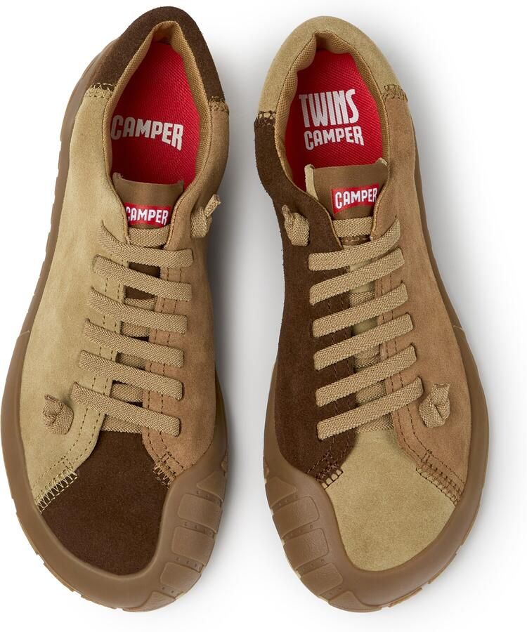 CAMPER Sneakers laag ' Twins ' bruin - Foto 2
